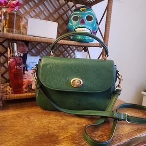 Green marley coach bag